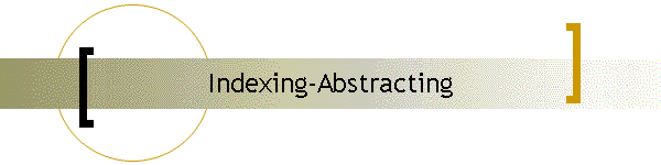 Indexing-Abstracting