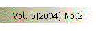 Vol. 5(2004) No.2