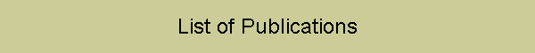 List of Publications
