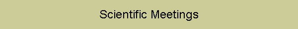 Scientific Meetings