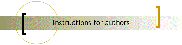 Instructions for authors