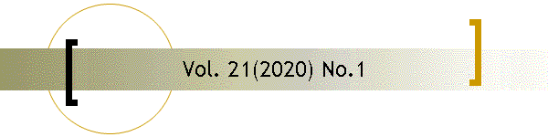 Vol. 21(2020) No. 1